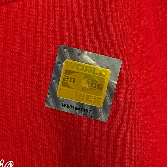 2005 Lee St Louis Cardinals National League Champ Tee - Picture 2 of 4